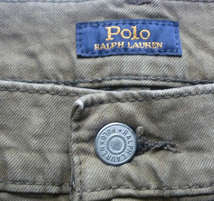 Męskie spodnie jeansowe POLO RALPH LAUREN r. XXL W40 L30 STRETCH khaki