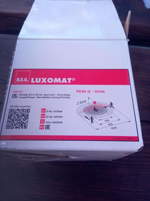 Czujnik ruchu Luxomat sufitowy 360st.7MIP23