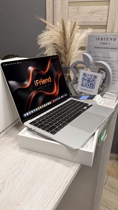 New/Open Apple MacBook Air 13“ Midnight/Silver M4 16/256 2025рік