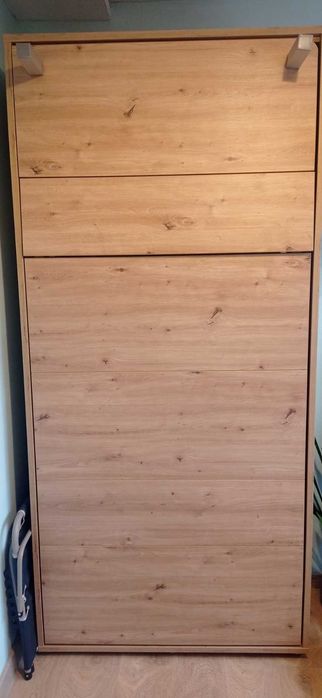 Półkotapczan pionowy LENART 90x200 | Dąb Artisan | Stan Idealny