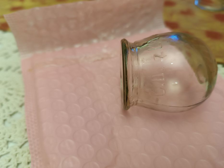 Bańki lekarskie ogniowe PRL "S.P.6 C.D. zł. 1,25"