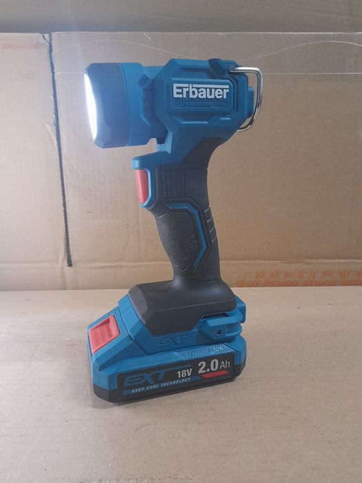 Latarka akumulatorowa Erbauer ERI1106TOR 18V EXT Jak Nowa!
