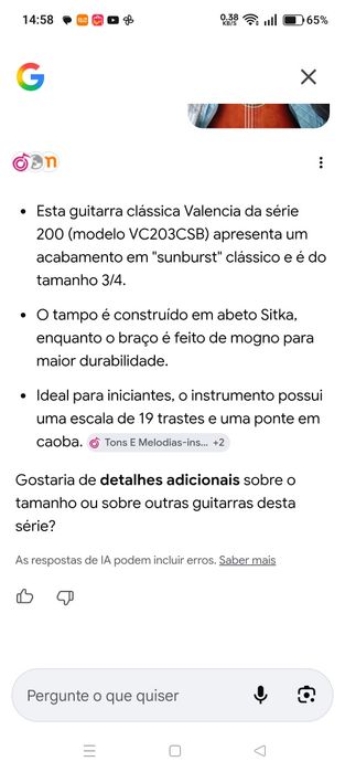 Viola Valência nova