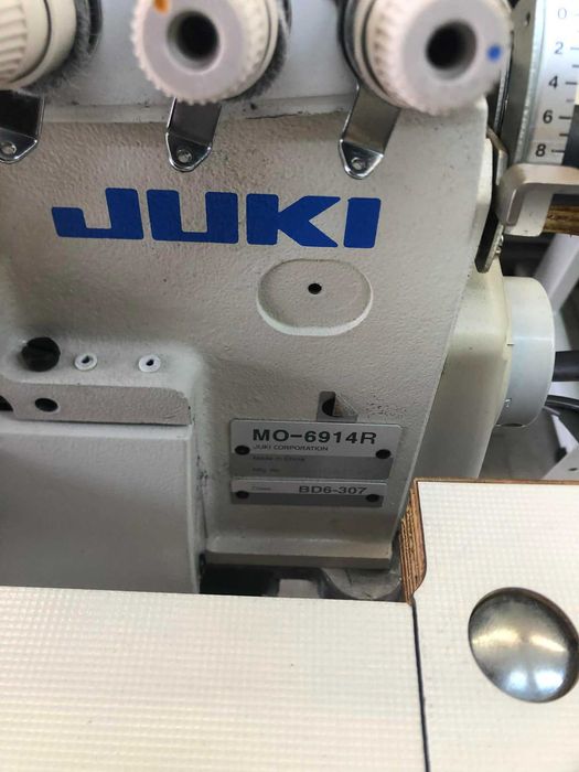 maszyna do szycia overlock juki Mor 6914R ( górny transport )