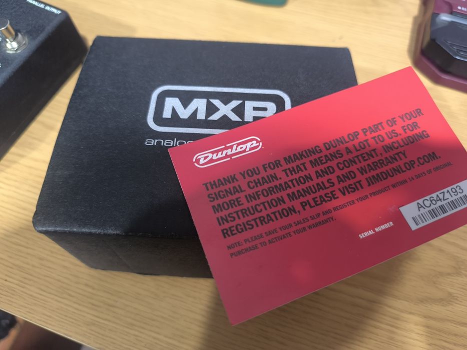 Pedal de Baixo MXR M80 Bass D.I. Plus