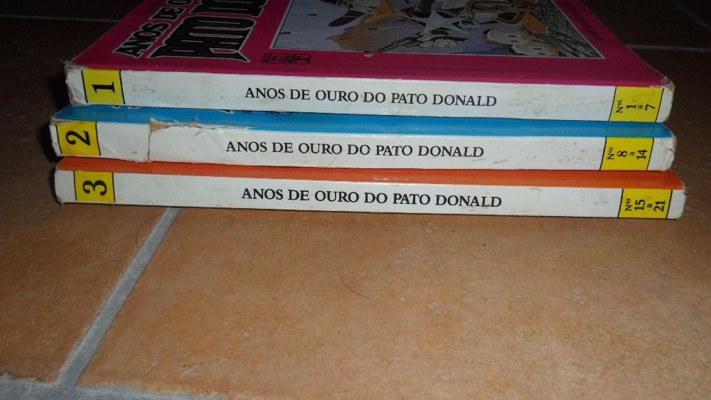Livros raros do Pato Donald!
