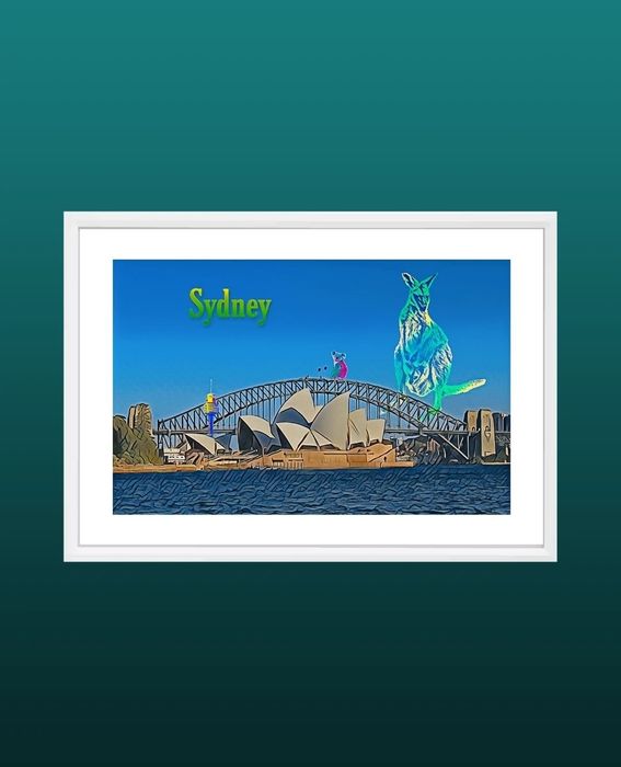 Quadro Sydney arte