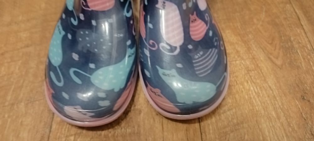 Kalosze, gumowce dziewczęce rozmiar 32