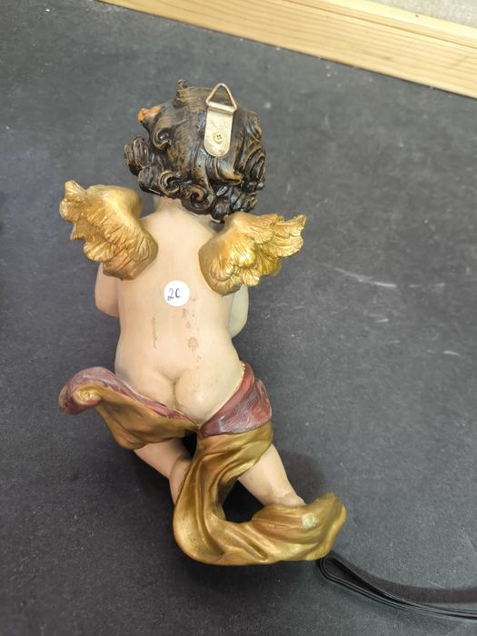 Anjo Decorativo de Parede com Trombete