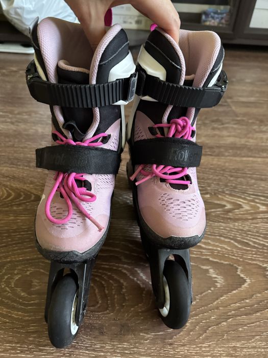 Ролики Роллерблейд Microblade G pink 28-33