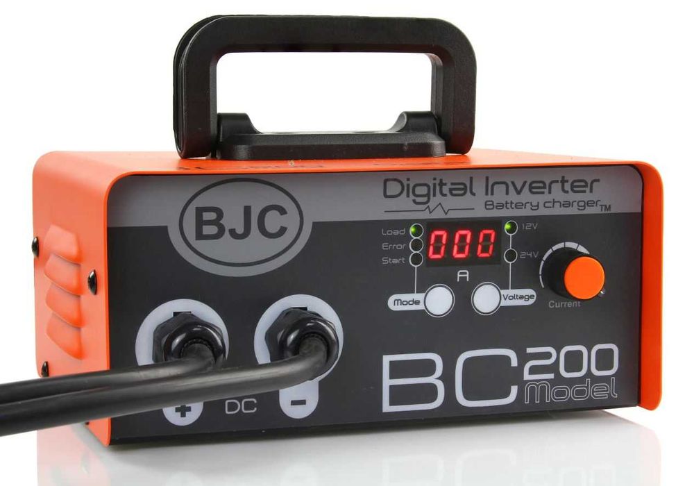 Prostownik INWERTEROWY z Rozruchem BC-200 BJC 200A 12/24V