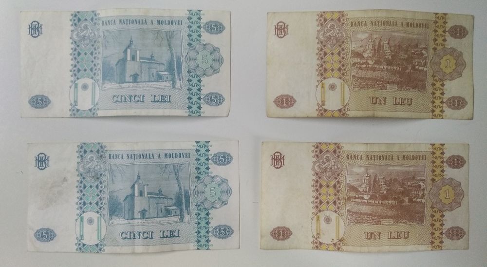 Notas antigas Portuguesas e estrangeiras