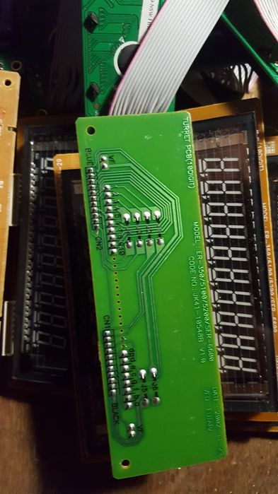 GDM2002D LCD дисплей, pcb er-350/380