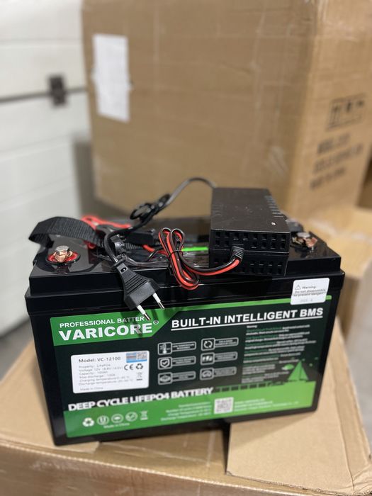 Акамулятор LifePo4 Зарядка в комплекті!100ah До інвертора! До ДБЖ!