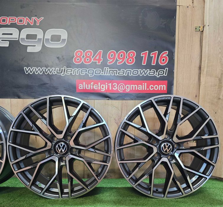 NOWE ALUFELGI VOLKSWAGEN 18x5x112 - Arteon,Golf,ID.3,Jetta,TiguanT-roc