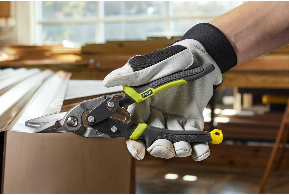 Ножиці по металу (набір 3шт) RYOBI (ліві, праві, прямі) / 5132006054