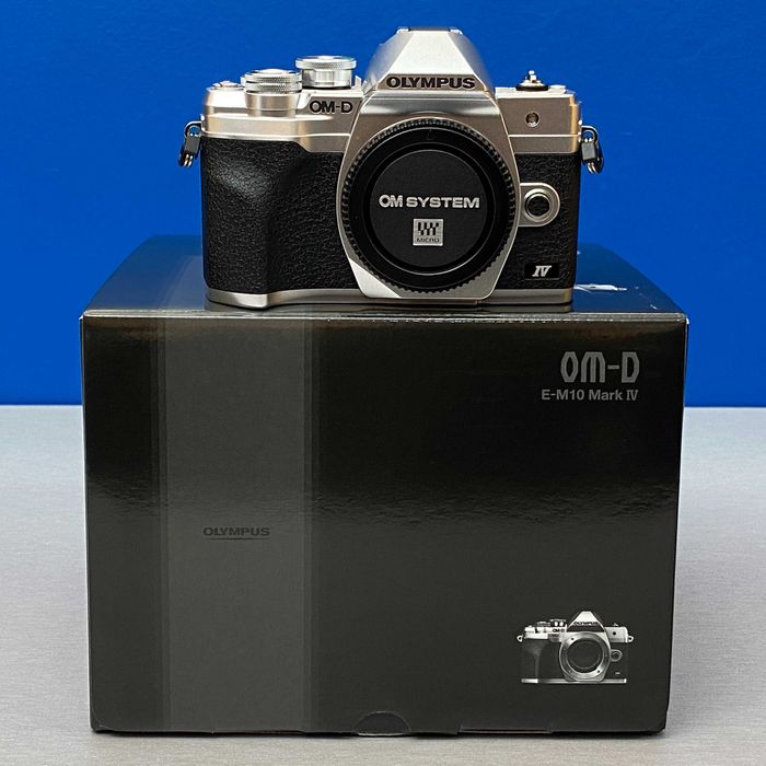 Olympus OM-D E-M10 Mark IV | 20.3MP | NOVA | 3 ANOS DE GARANTIA
