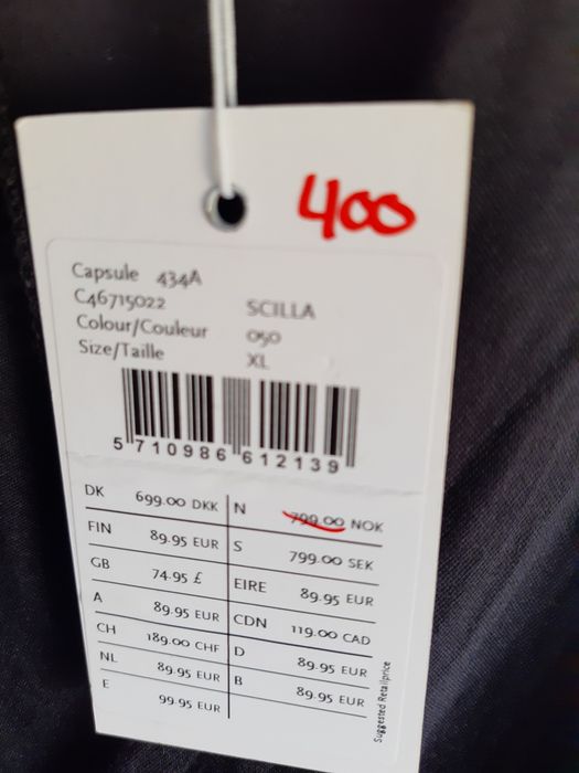 Czarna sukienka rozmiar XL