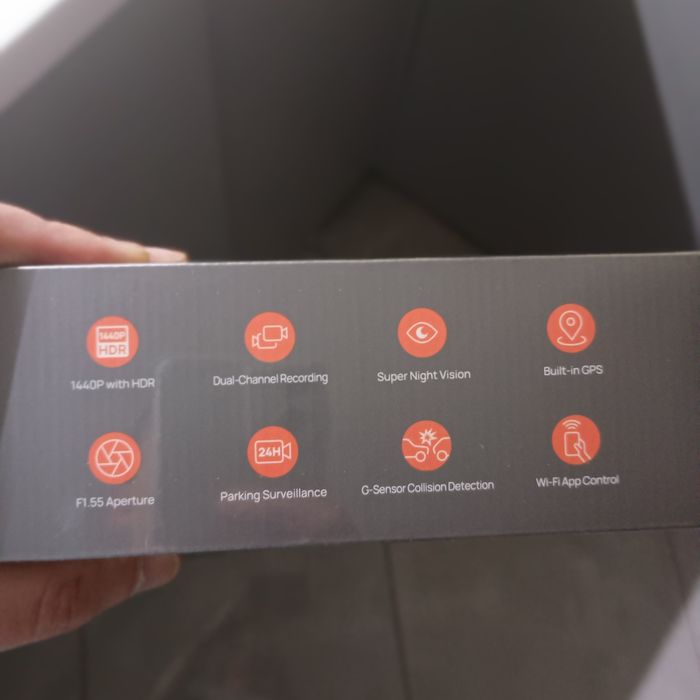 Відеореєстратор Dash Cam 70mai A410-1 з задньою камерою RC21