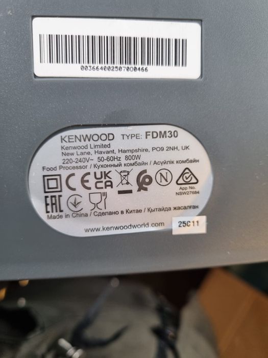 Kenwood multipro compact robot kuchenny