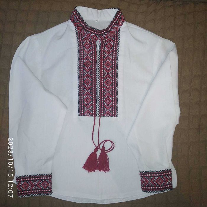 Дитяча вишиванка для хлопчика