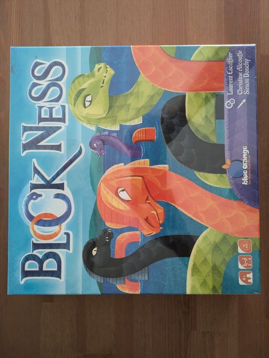 NOVO e SELADO - Jogo Tabuleiro Block Ness