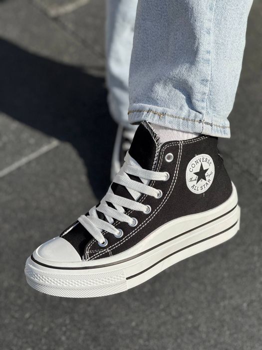 Converse All star Platform конверси на платформі ТОП якість НАЛОЖКА