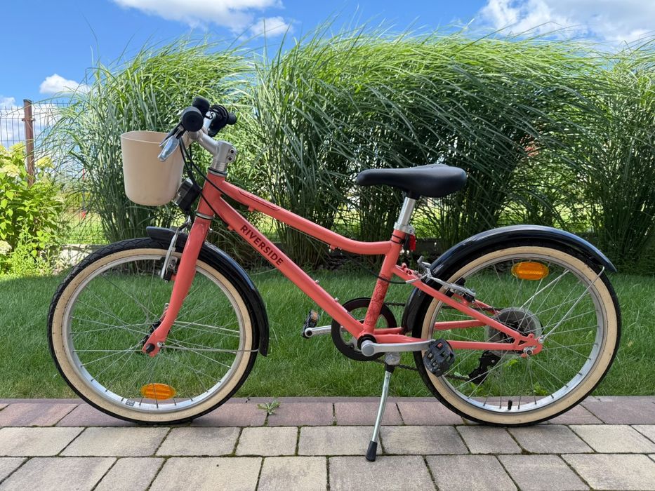 Rower dziecięcy dla dziewczynki Btwin Riverside 20