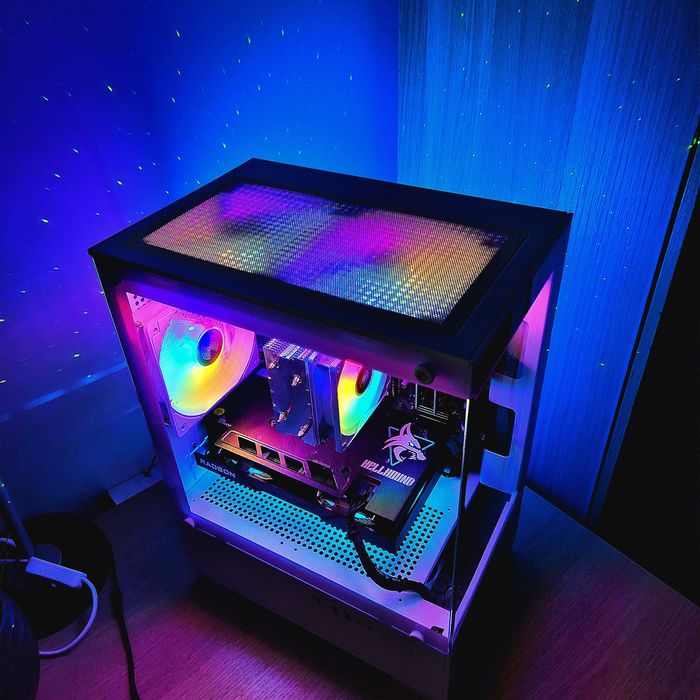 Komputer RX6600XT/rtx3060ti/r5 5500/16gb ram/Gamingowy Okazja Gwarancj