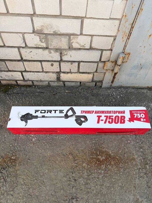 Тример акумуляторний коса акумуляторна T-750B Forte