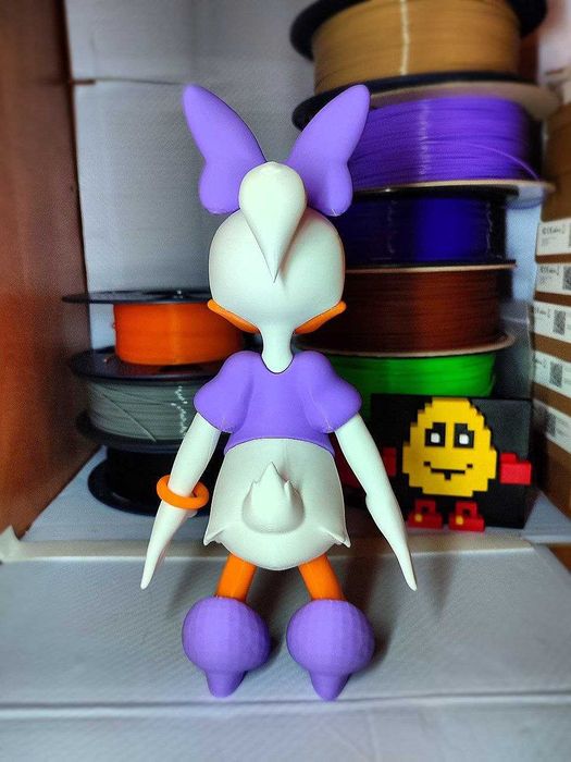 Коллекционные фигурки Дональд Дак и Дейзи Дак — 3D печать