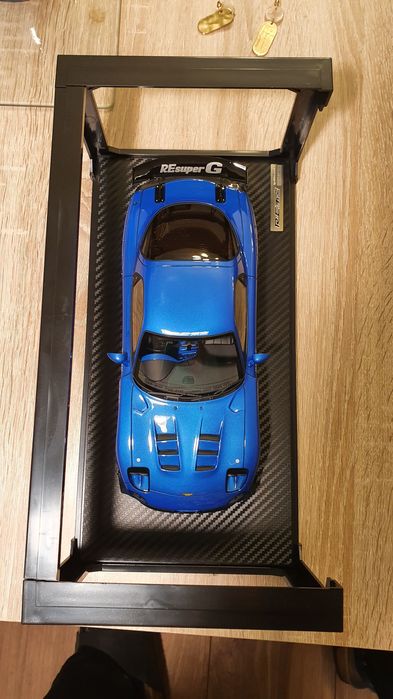 Ignition model 1/18 Mazda RX-7 (FD3S) Re Amemiya Blue IG1046