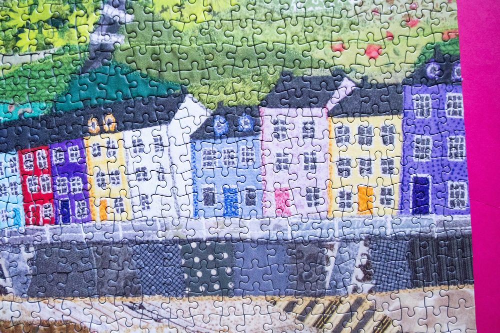 Puzzle Josie Russell Aberystwyth 1000 el (-2 ) morski widoczek