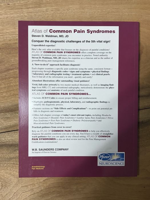Atlas pf Common Pain Syndromes