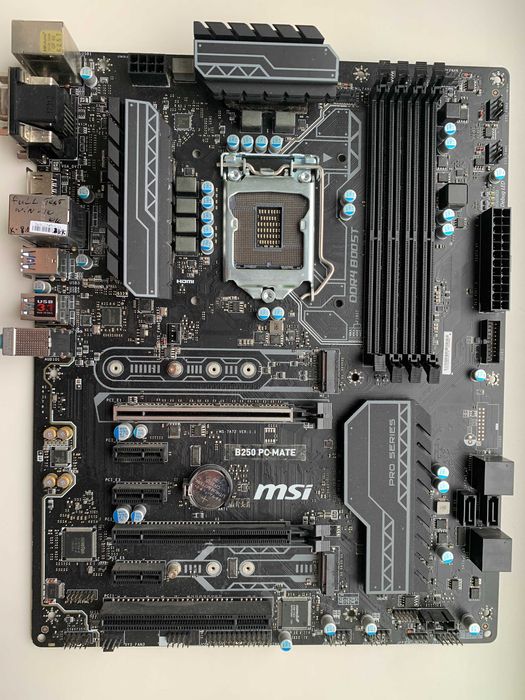 Материнська плата MSI B250 PC Mate (s1151, Intel B250, PCI-Ex16)