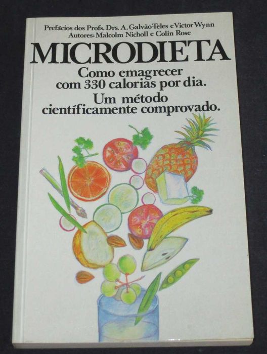 Livro Microdieta Como emagrecer com 330 calorias