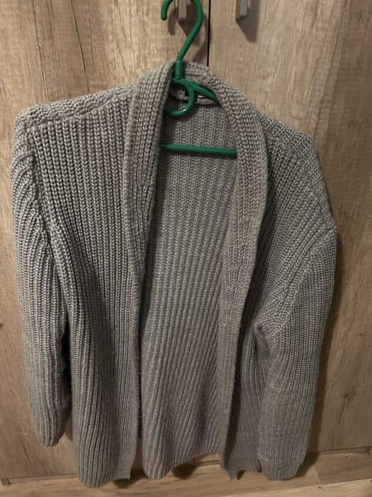 Sweter kardigan meski dlugi rozm. L  - 2 sztuki