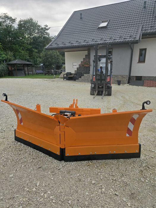 Pług do śniegu strzałka komunalny Volant 2.5-3.2m euro/tuz amortyzacja