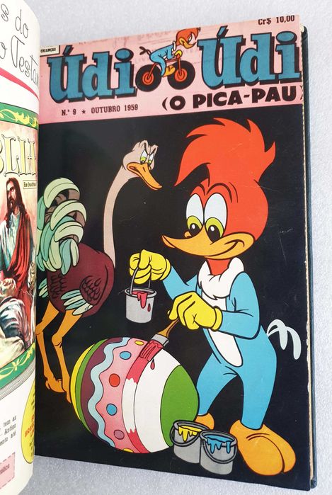 Antiga Encadernação com 10 diferentes "Comics da Ebal" ~ 1959/62 ~ #4