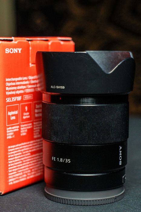 Lente Sony FE 35mm f 1.8 Full Frame SEL35f18F