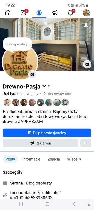 Łóżka na antresoli zabudowy z drewna
