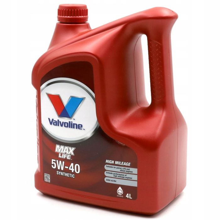Valvoline Maxlife 10W40 Max Life Olej Silnikowy 5L
