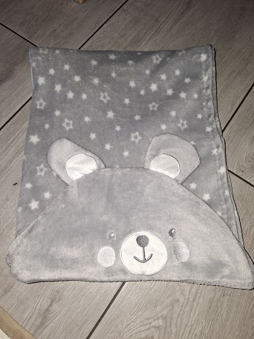 Kocyk z kapturkiem 100 x 70