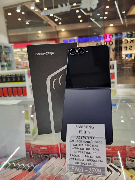 Samsung Flip 7 256GB GWARANCJA! Telakces Felicity *Raty 0%