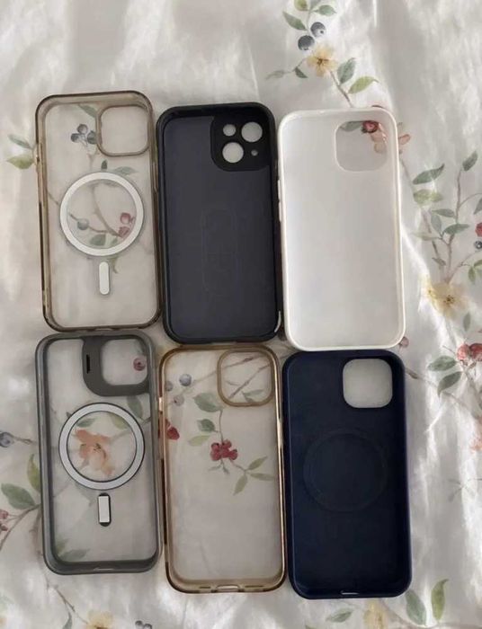 Capas iphone 15 (6 unid.)