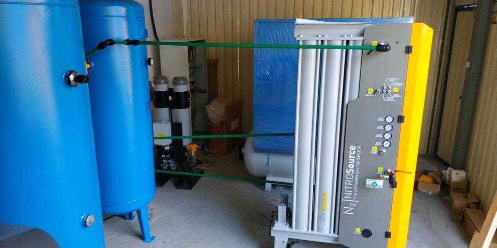 Генератор Азоту, Азотна станція