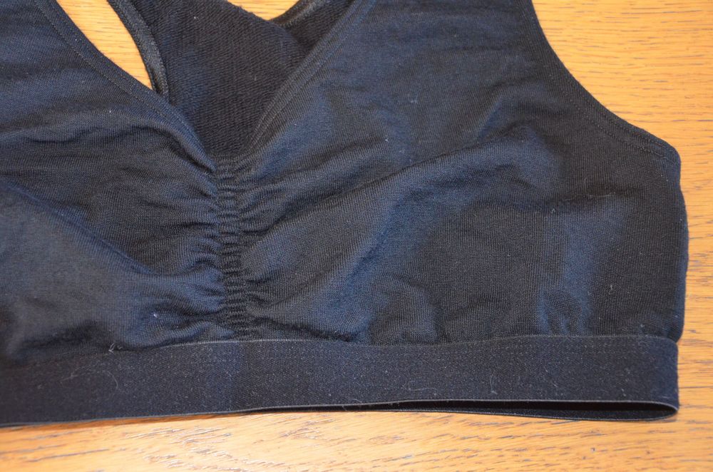 stanik top biustonosz 100% merino wool x-large
