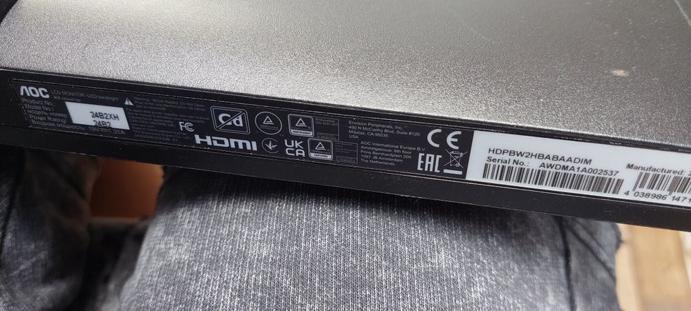 Монитор AOC 24B2XH