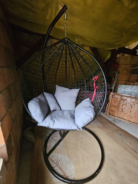 Fotel wiszący kokon bujak