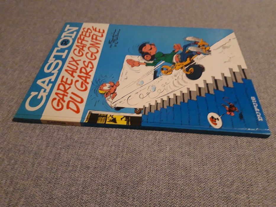 BD Gaston Lagaffe "Gare aux gaffes du gars gonflé"